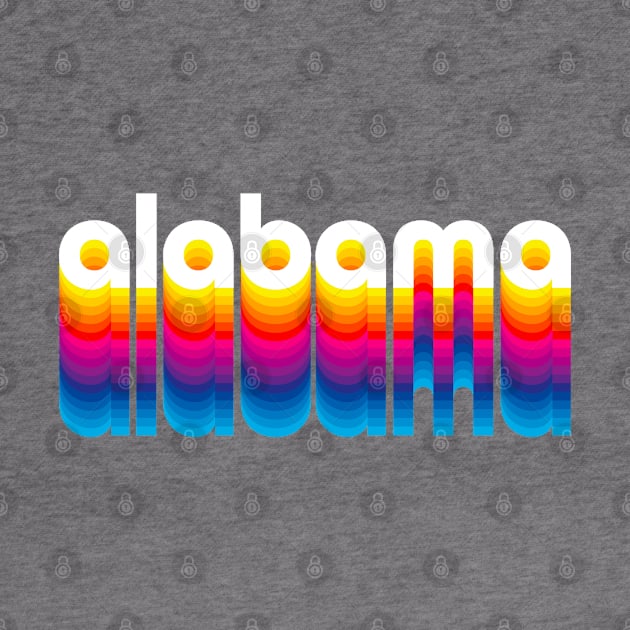 Alabama Pride - I Love Alabama - Vintage Alabama design graphic by Vector Deluxe